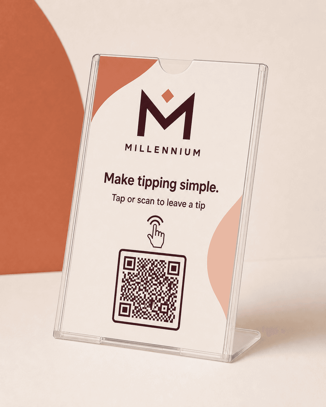 Tip Stand in its standard Millennium finish